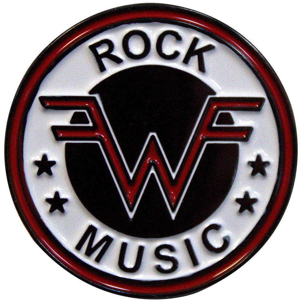 Weezer Pin Badge: Rock Music Emblem