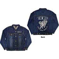 The Who Unisex Denim Jacket: Long Live Rock (Back Print) - denim blue