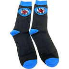 The Who Unisex Ankle Socks: Target Logo (Black) (EU Size 40 - 45)