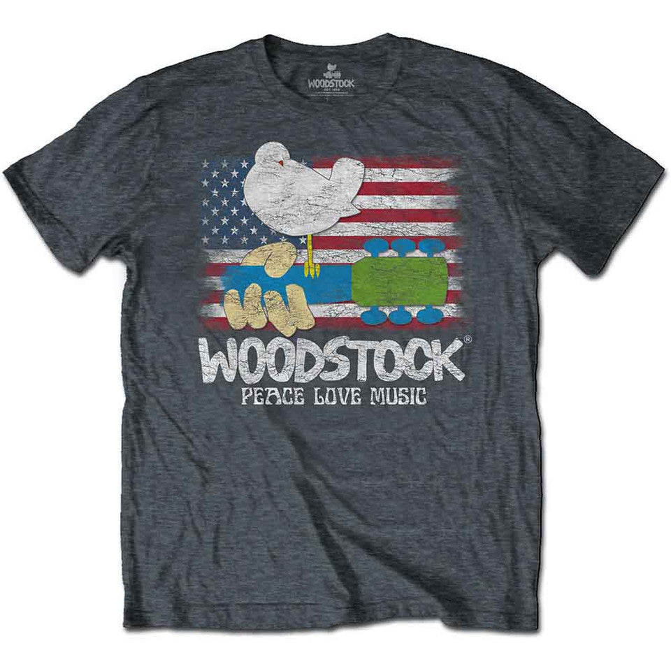 Woodstock - Flag - heather grey