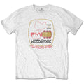 Woodstock - Peace Love Music - white