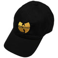 Casquette de baseball unisexe Wu-Tang Clan : Logo incliné (noir)