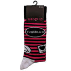 Yungblud Unisex Ankle Socks: Symbols (Black) (EU Size 40 - 45)
