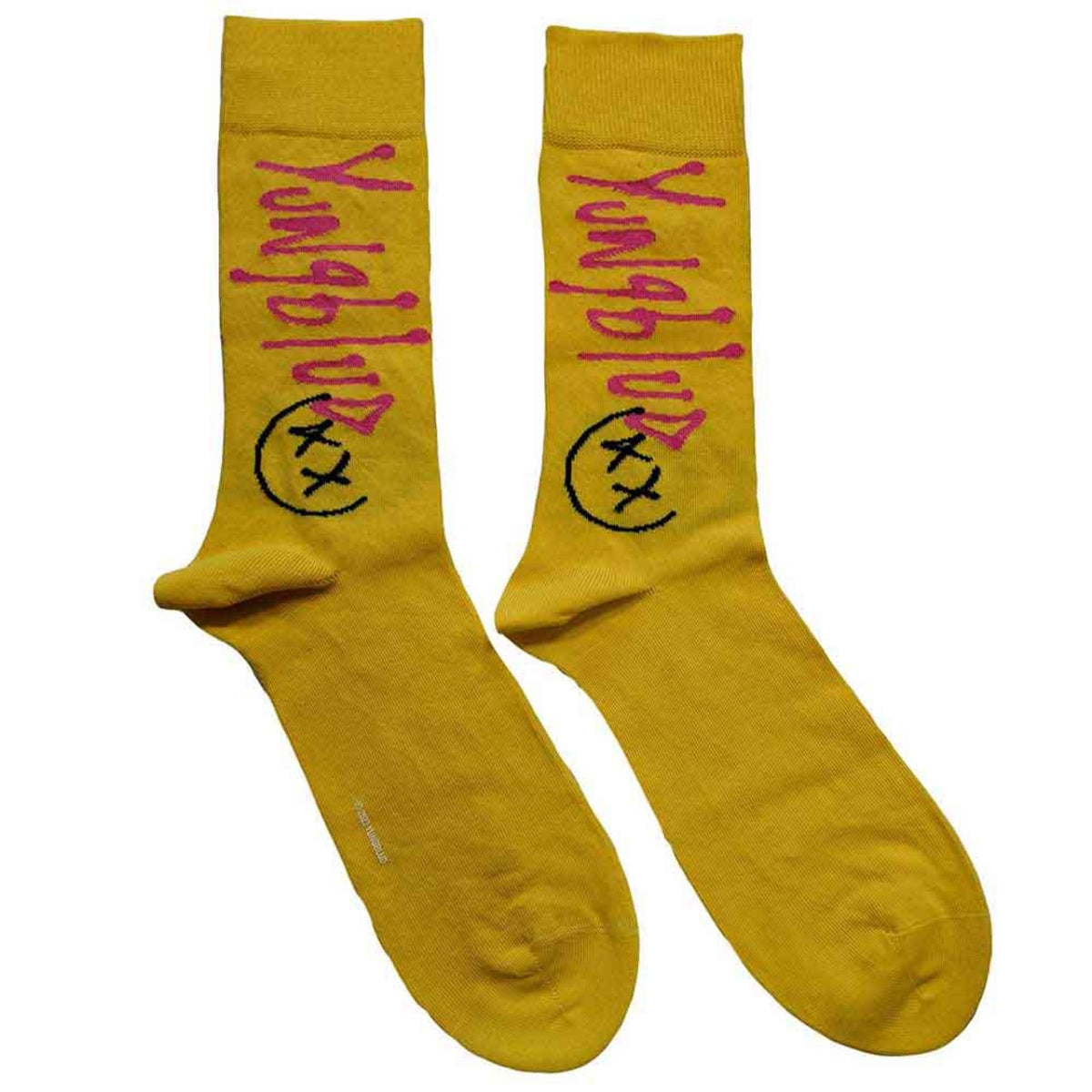 Chaussettes de cheville unisexe Yungblud : VIP (Jaune) (Taille UK 7 - 11)