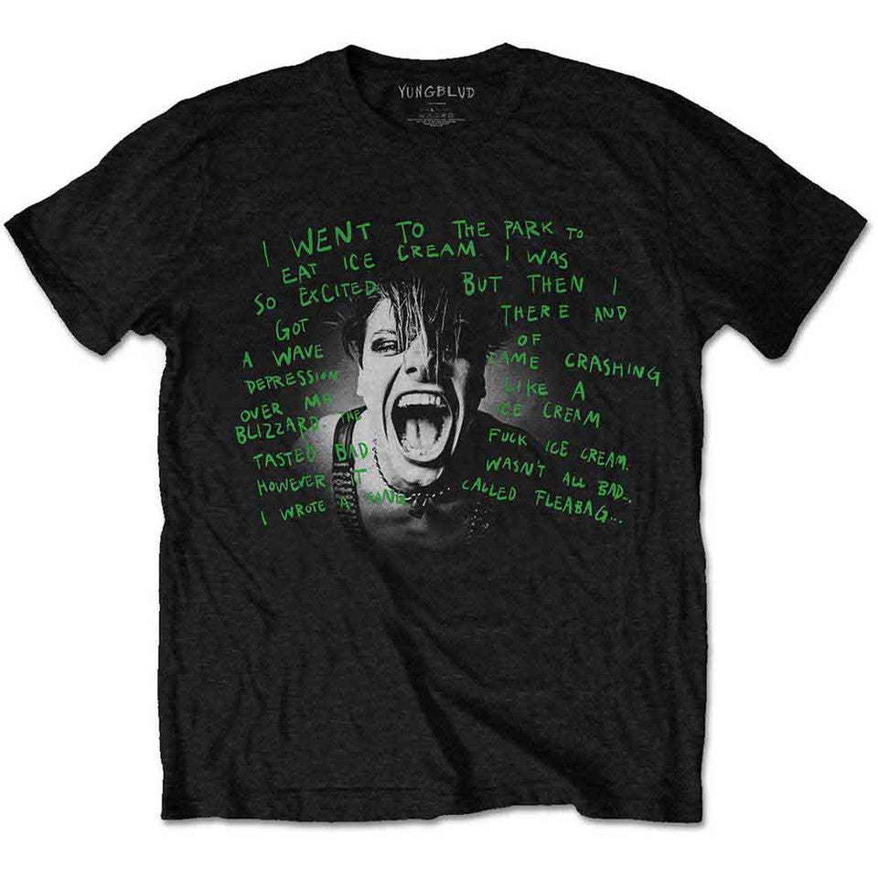 Yungblud - Lyric Photo - noir